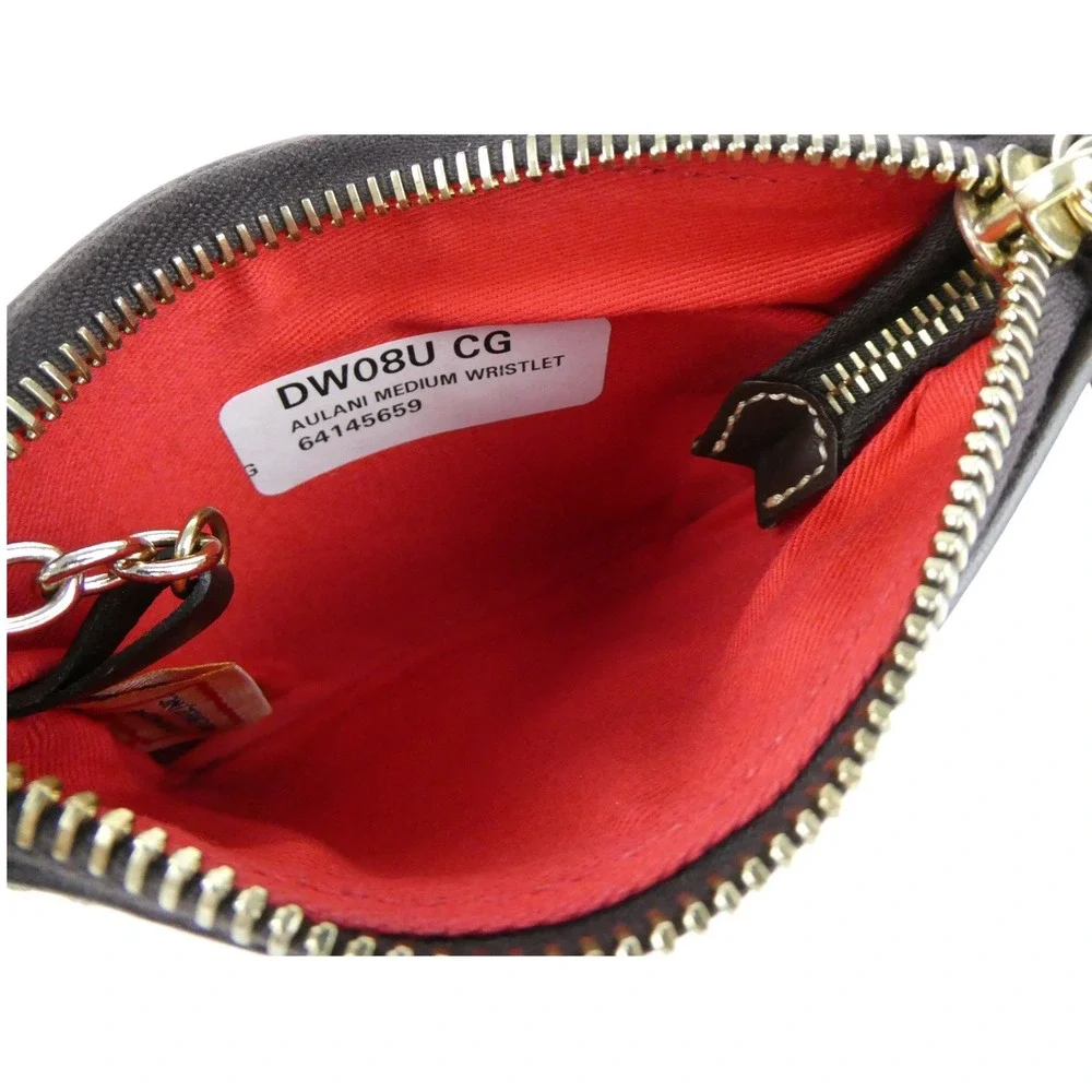 Dooney & Bourke Disney Brown Leather Wristlet